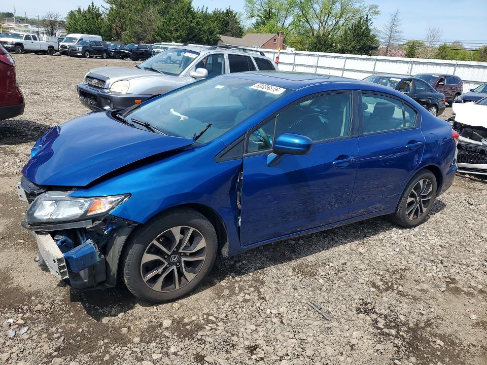 Продаж на аукціоні авто 2015 Honda Civic, vin: 19XFB2F86FE090557, номер лоту: 50006616