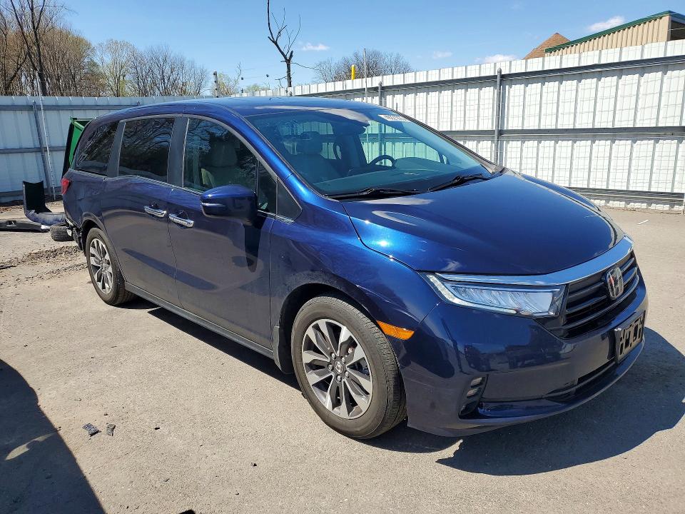 49221606 :رقم المزاد ، 5FNRL6H66RB067680 vin ، 2024 Honda Odyssey مزاد بيع