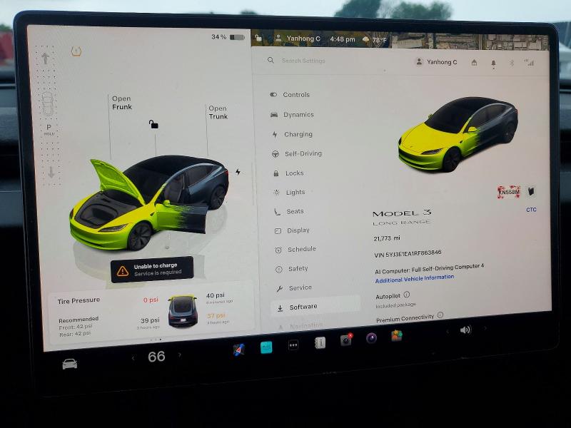 Aukcja sprzedaży 2024 Tesla Model 3, vin: 5YJ3E1EA1RF863846, numer aukcji: 48969486