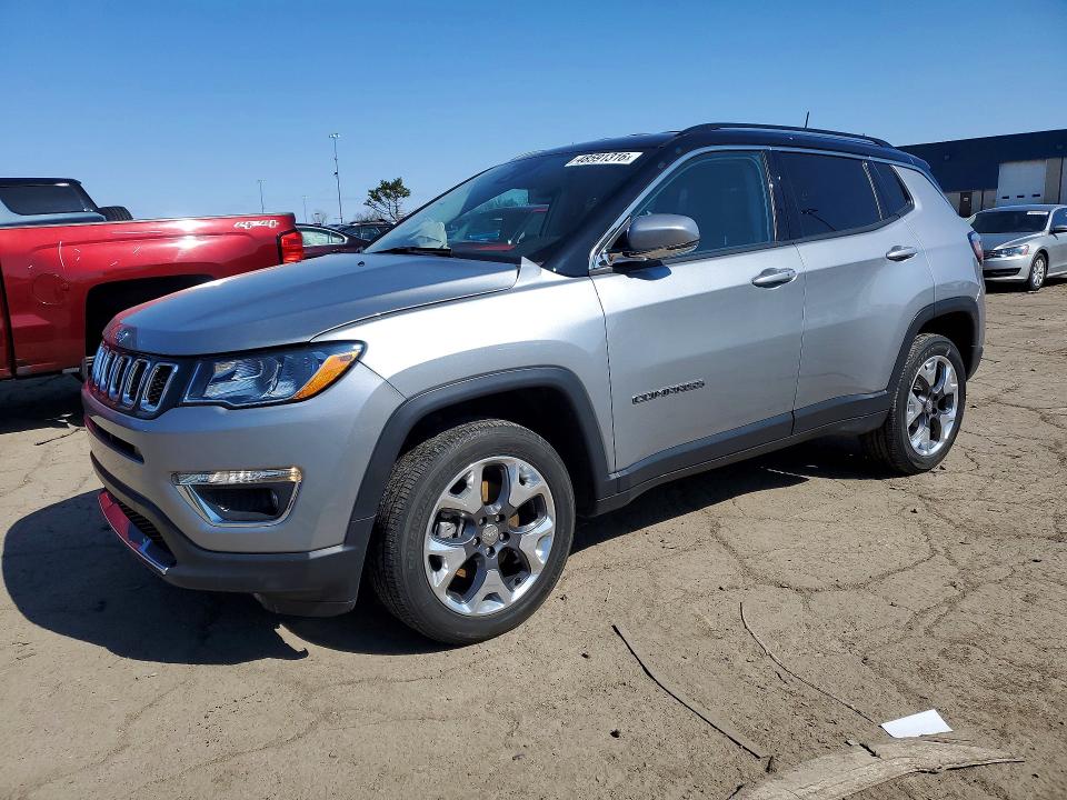 Auction sale of the 2021 Jeep Compass, vin: 3C4NJDCB9MT512808, lot number: 48591316