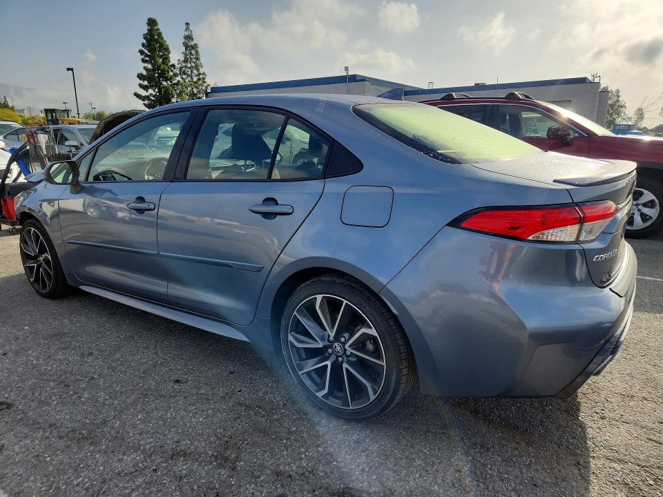 50278706 :رقم المزاد ، JTDS4RCE0LJ047732 vin ، 2020 Toyota Corolla مزاد بيع