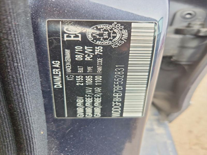 Продажа на аукционе авто 2011 Mercedes-benz C, vin: WDDGF8HB7BF552831, номер лота: 51499106