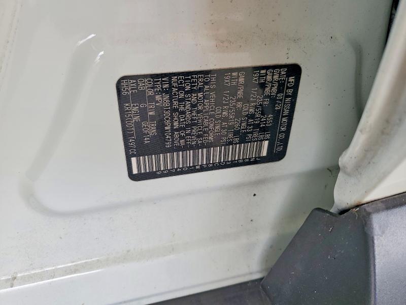 51327186 :رقم المزاد ، JN8BT3DC8PW104799 vin ، 2023 Nissan Rogue مزاد بيع