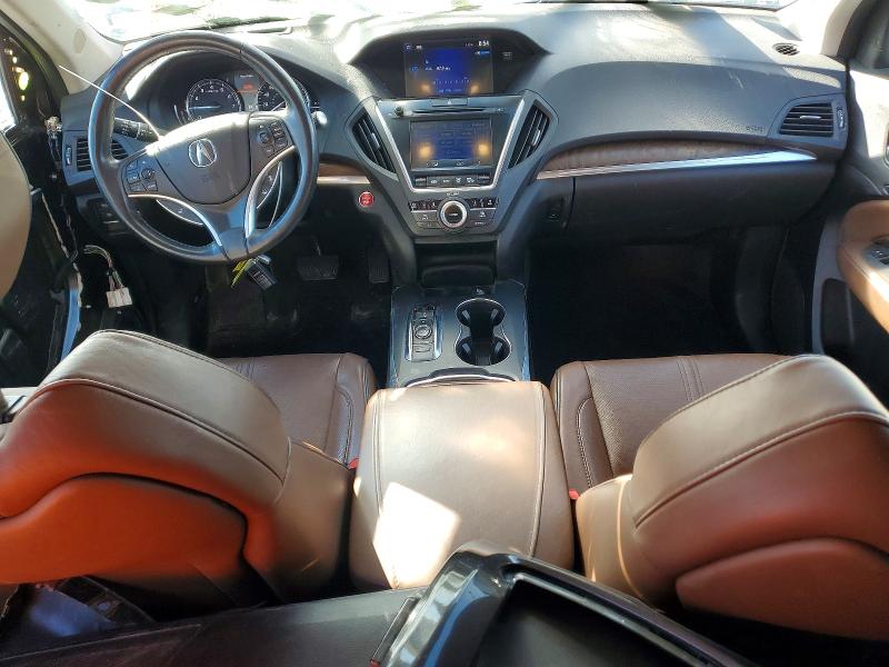 2017 Acura Mdx მანქანა იყიდება აუქციონზე, vin: 5FRYD4H88HB024115, აუქციონის ნომერი: 49151236