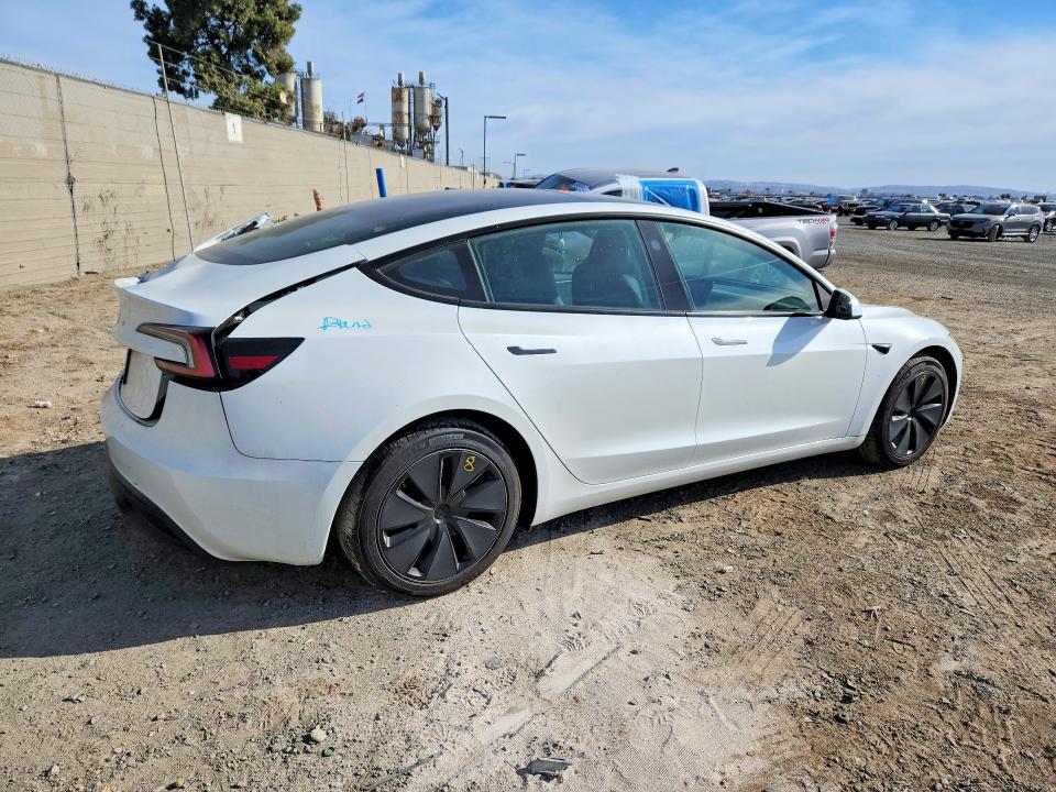 Aukcja sprzedaży 2025 Tesla Model 3, vin: 5YJ3E1EA6SF884164, numer aukcji: 48799346
