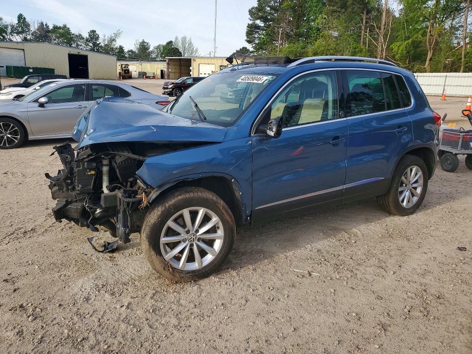 Продажа на аукционе авто 2017 Volkswagen Tiguan, vin: WVGSV7AX5HK018942, номер лота: 48509046