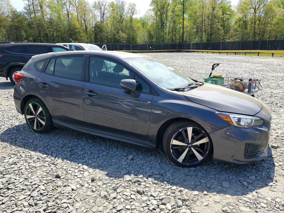 2019 Subaru Impreza მანქანა იყიდება აუქციონზე, vin: 4S3GTAM69K3762061, აუქციონის ნომერი: 49140786