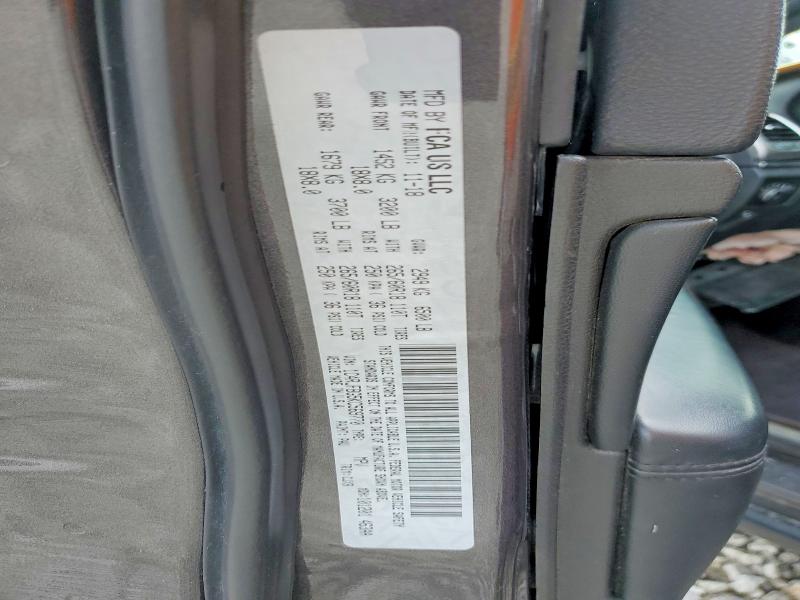50117356 :رقم المزاد ، 1C4RJFBG5KC569770 vin ، 2019 Jeep Grand Cherokee مزاد بيع