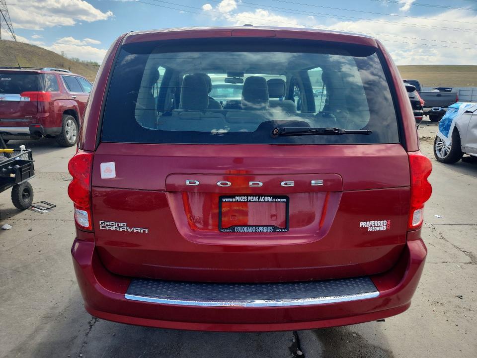 2015 Dodge Grand Caravan მანქანა იყიდება აუქციონზე, vin: 2C4RDGBGXFR550464, აუქციონის ნომერი: 50529686