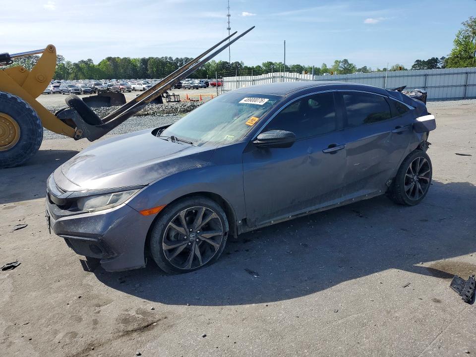 Aukcja sprzedaży 2019 Honda Civic, vin: 2HGFC2F82KH513132, numer aukcji: 48900076