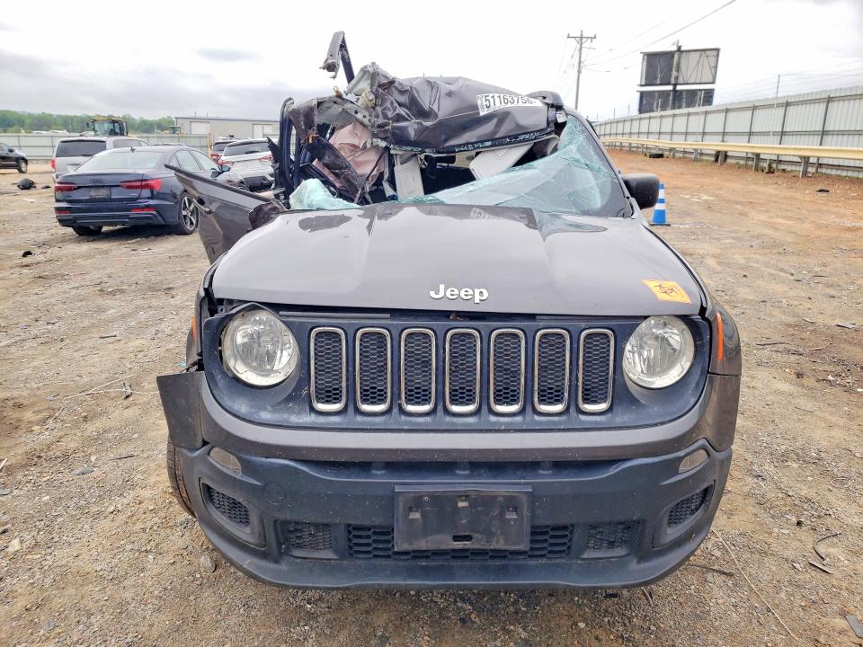 Продажа на аукционе авто 2018 Jeep Renegade, vin: ZACCJBAB4JPH49854, номер лота: 51163756