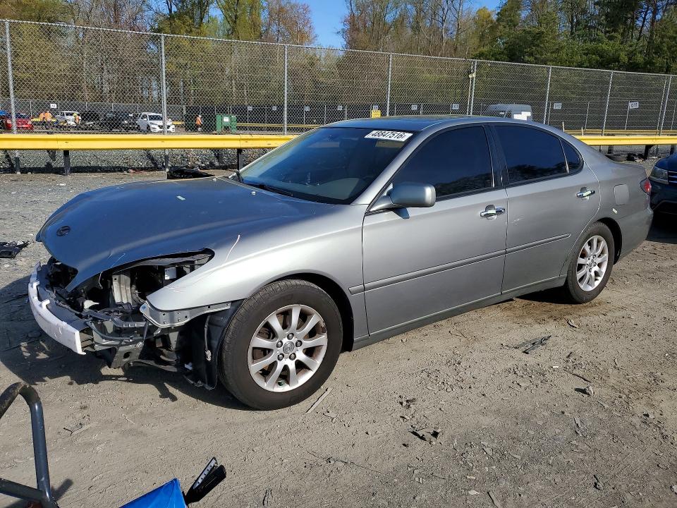 2004 Lexus Es 330 მანქანა იყიდება აუქციონზე, vin: JTHBA30G745025148, აუქციონის ნომერი: 48847516