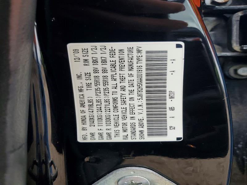 Aukcja sprzedaży 2010 Acura Rdx, vin: 5J8TB2H5XAA001916, numer aukcji: 51101176