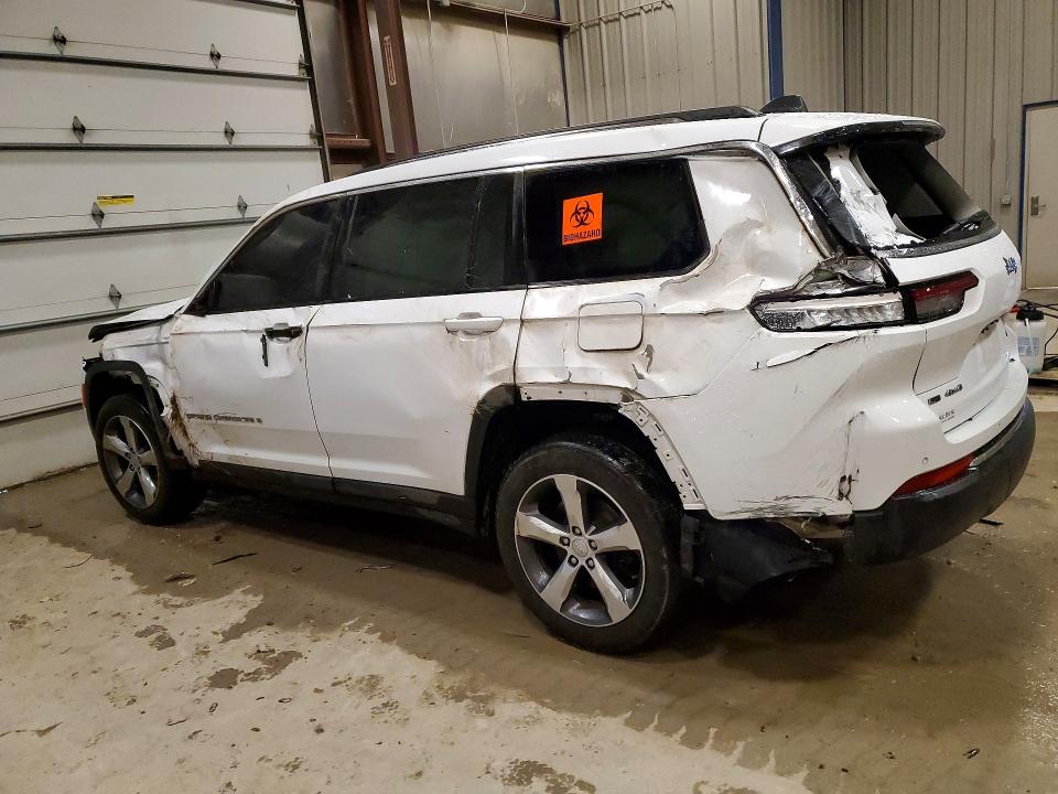 48300876 :رقم المزاد ، 1C4RJKBG2M8162486 vin ، 2021 Jeep Grand Cherokee مزاد بيع