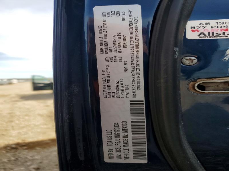Продажа на аукционе авто 2022 Ram 2500, vin: 3C6UR5JL1NG120834, номер лота: 50845956