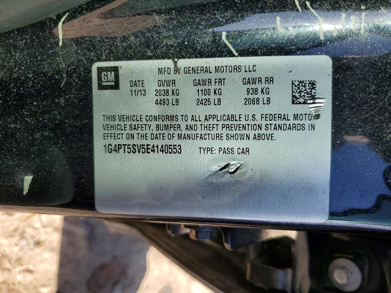 2014 Buick Verano მანქანა იყიდება აუქციონზე, vin: 1G4PT5SV5E4140553, აუქციონის ნომერი: 50150006