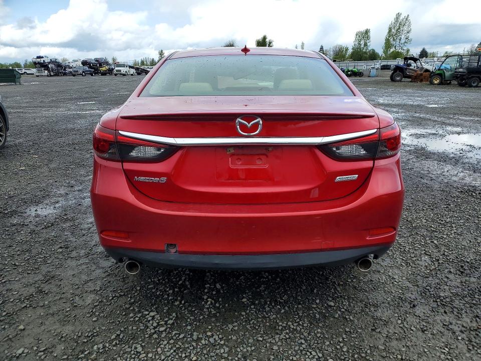 2016 Mazda 6 მანქანა იყიდება აუქციონზე, vin: JM1GJ1W54G1400488, აუქციონის ნომერი: 49513786