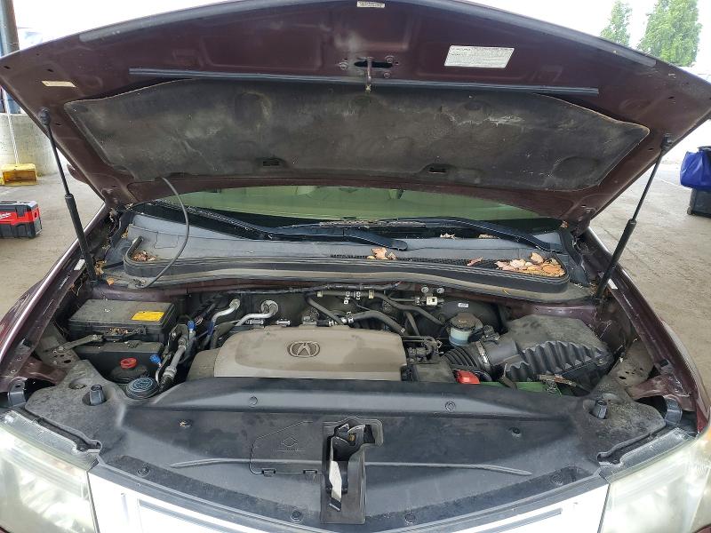 49826926 :رقم المزاد ، 2HNYD2H27CH524202 vin ، 2012 Acura Mdx مزاد بيع