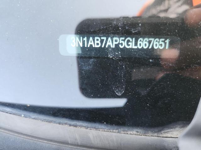 2016 Nissan Sentra მანქანა იყიდება აუქციონზე, vin: 3N1AB7AP5GL667651, აუქციონის ნომერი: 51415436