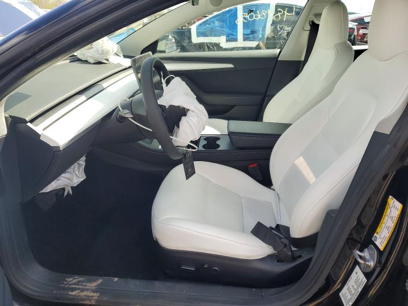 48486056 :رقم المزاد ، 5YJ3E1EB9NF204822 vin ، 2022 Tesla Model 3 مزاد بيع