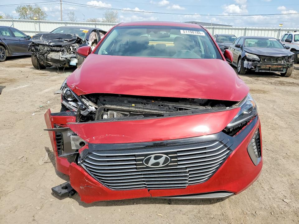 51198186 :رقم المزاد ، KMHC05LC3KU116638 vin ، 2019 Hyundai Ioniq مزاد بيع