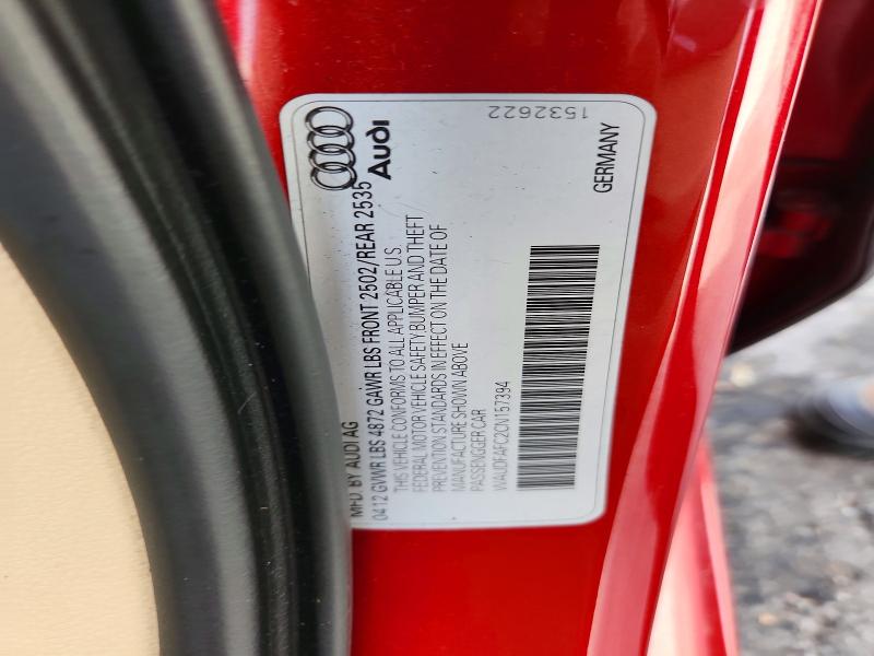 Продажа на аукционе авто 2012 Audi A6, vin: WAUDFAFC2CN157394, номер лота: 51828146
