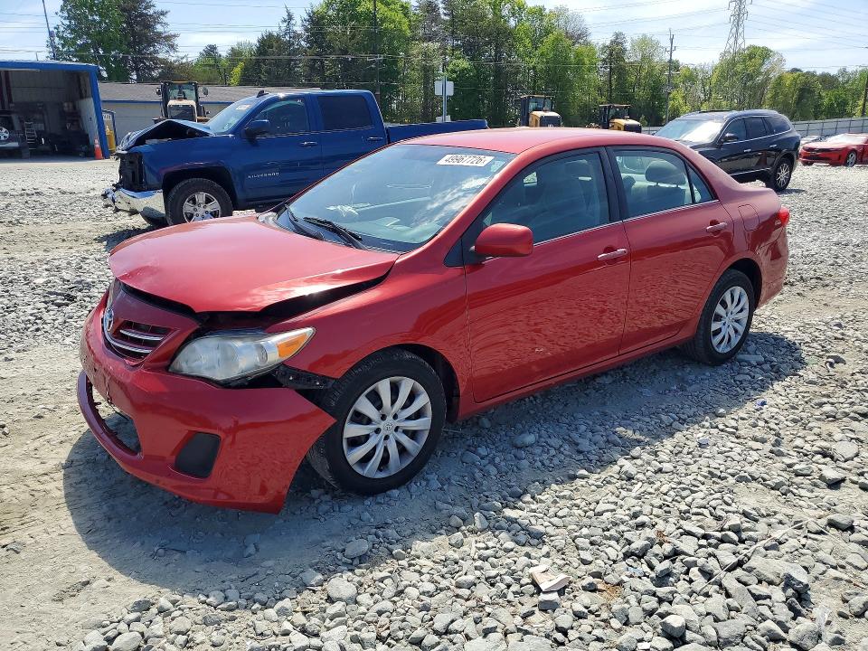 49967726 :رقم المزاد ، 2T1BU4EE6DC014831 vin ، 2013 Toyota Corolla مزاد بيع