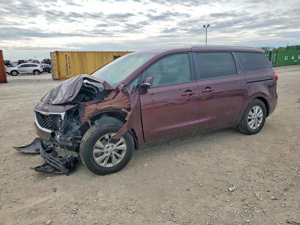 2017 Kia Sedona მანქანა იყიდება აუქციონზე, vin: KNDMB5C18H6333388, აუქციონის ნომერი: 49982466