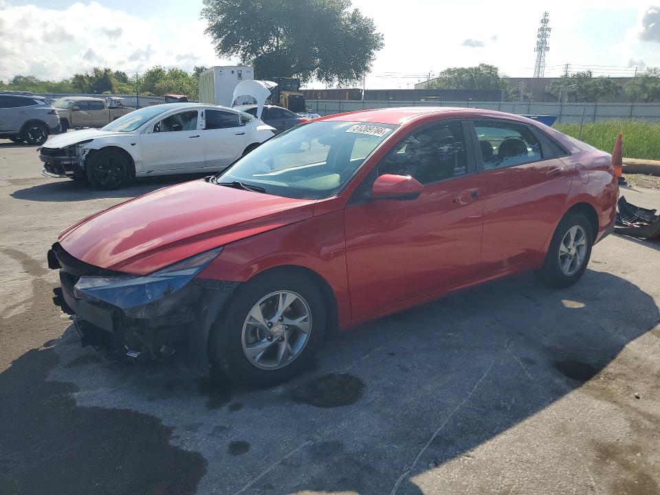 51209766 :رقم المزاد ، 5NPLL4AG8MH047860 vin ، 2021 Hyundai Elantra مزاد بيع