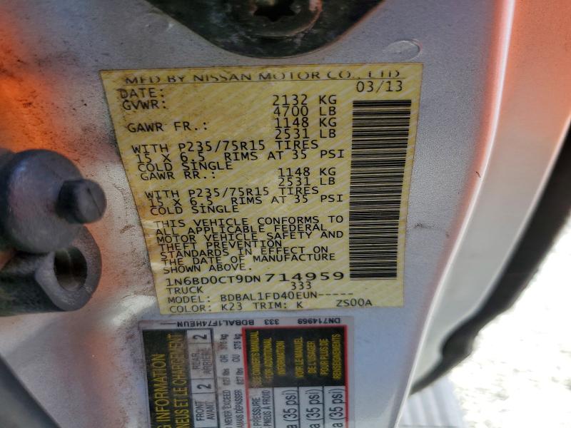 Продаж на аукціоні авто 2013 Nissan Frontier, vin: 1N6BD0CT9DN714959, номер лоту: 50558956