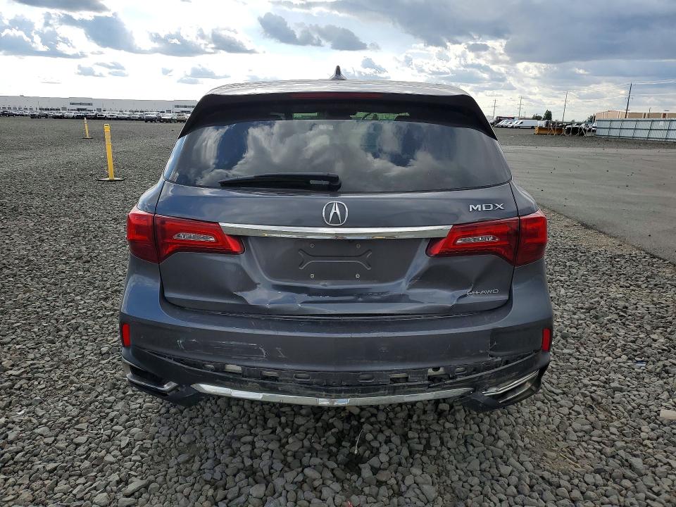 2017 Acura Mdx მანქანა იყიდება აუქციონზე, vin: 5FRYD4H50HB007718, აუქციონის ნომერი: 51522296