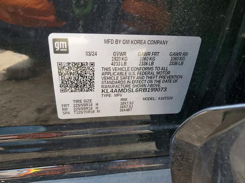 Aukcja sprzedaży 2024 Buick Encore Gx, vin: KL4AMDSL6RB199073, numer aukcji: 48095936