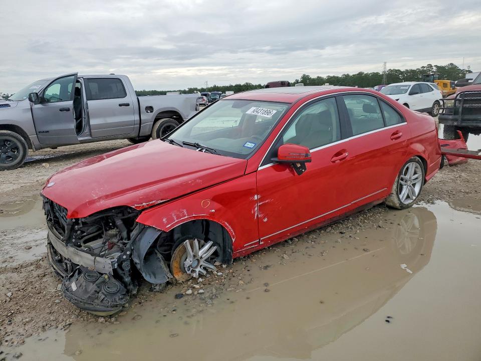 Auction sale of the 2013 Mercedes-benz C, vin: WDDGF4HB0DR256544, lot number: 50431896