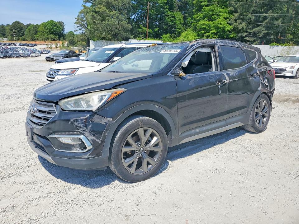 Auction sale of the 2017 Hyundai Santa Fe Sport, vin: 5XYZW4LA5HG473559, lot number: 49691656