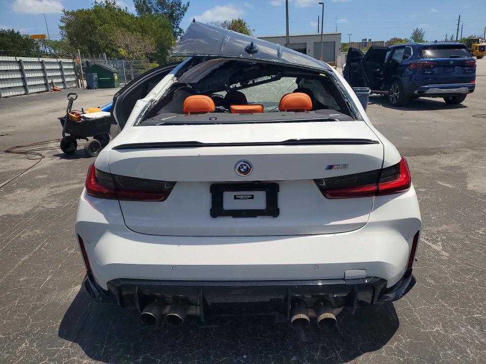 2022 Bmw M3 მანქანა იყიდება აუქციონზე, vin: WBS53AY08NFN04915, აუქციონის ნომერი: 49434206