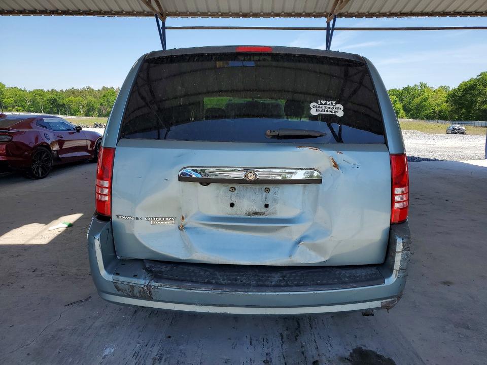 2008 Chrysler Town & Country მანქანა იყიდება აუქციონზე, vin: 2A8HR54P68R758612, აუქციონის ნომერი: 48541556
