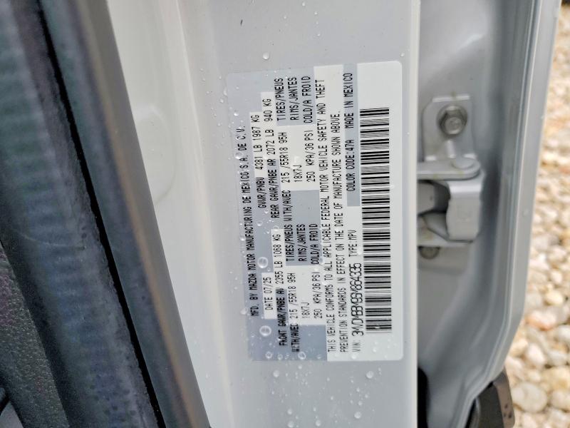 50702666 :رقم المزاد ، 3MVDMBBM9SM864335 vin ، 2025 Mazda Cx-30 مزاد بيع