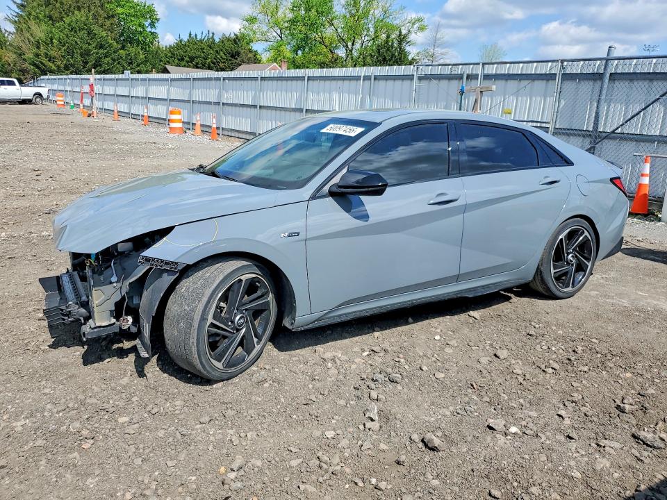 50097456 :رقم المزاد ، KMHLR4AF9NU243749 vin ، 2022 Hyundai Elantra مزاد بيع