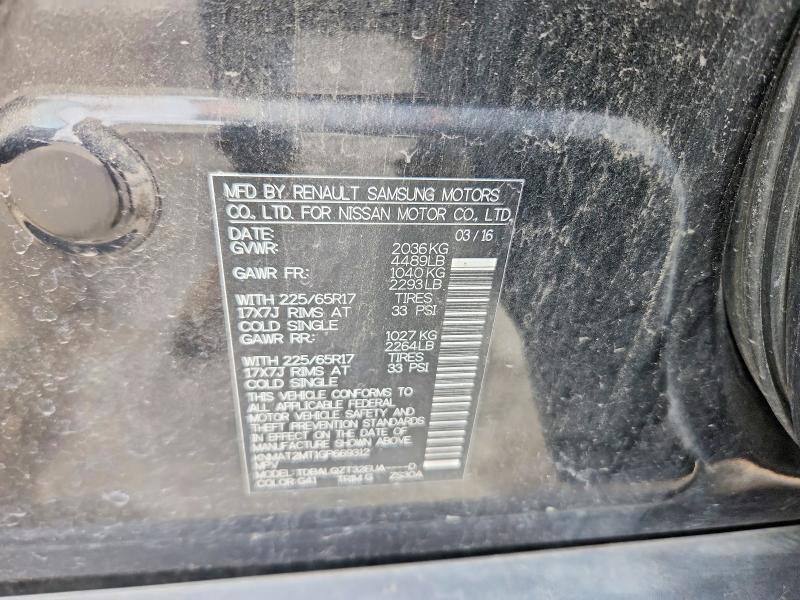 Aukcja sprzedaży 2016 Nissan Rogue, vin: KNMAT2MT1GP669312, numer aukcji: 48714976