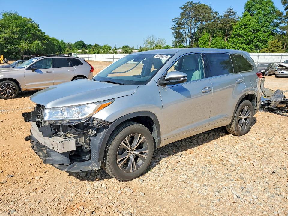 2017 Toyota Highlander მანქანა იყიდება აუქციონზე, vin: 5TDZARFHXHS027155, აუქციონის ნომერი: 50999586
