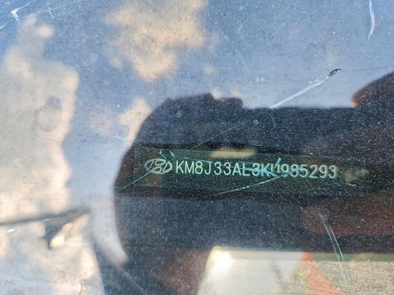 Aukcja sprzedaży 2019 Hyundai Tucson, vin: KM8J33AL3KU985293, numer aukcji: 49440256