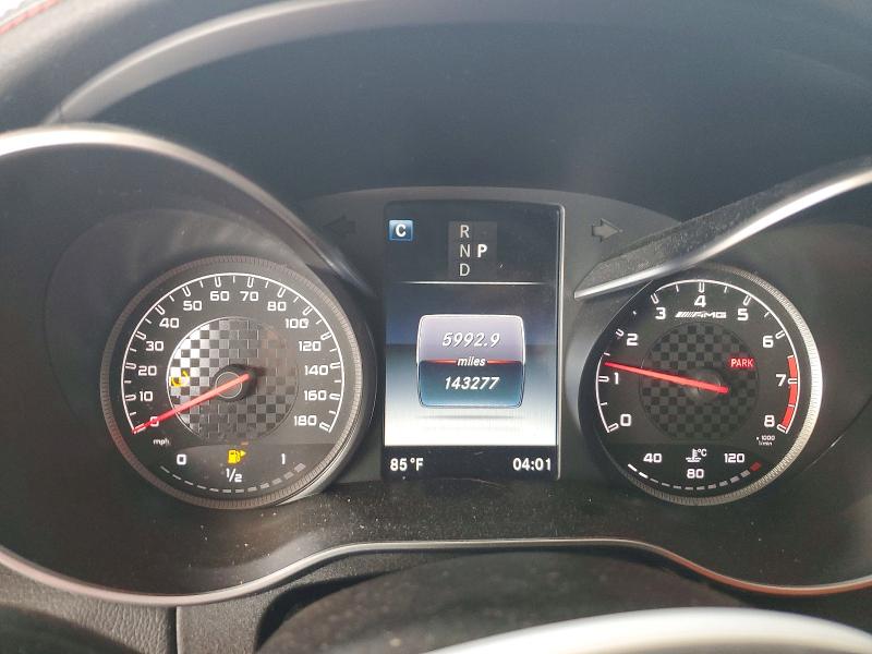 50805406 :رقم المزاد ، 55SWF6EB7HU188615 vin ، 2017 Mercedes-benz C مزاد بيع