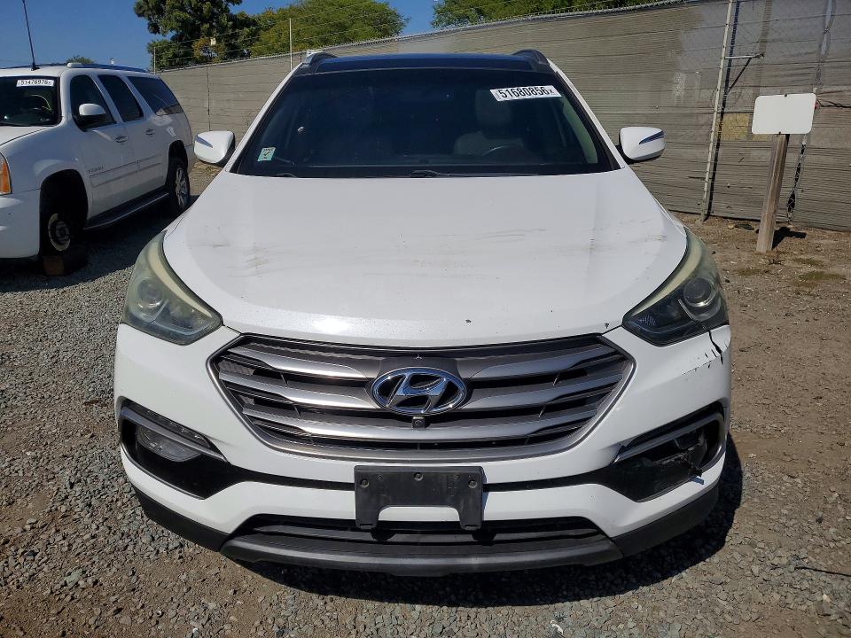 2017 Hyundai Santa Fe Sport მანქანა იყიდება აუქციონზე, vin: 5XYZU3LB7HG458912, აუქციონის ნომერი: 51680856