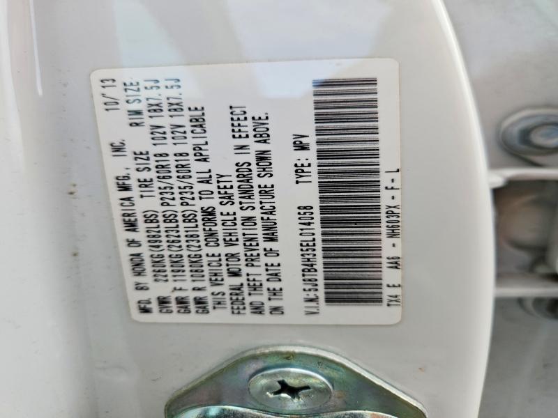 48968426 :رقم المزاد ، 5J8TB4H35EL014058 vin ، 2014 Acura Rdx مزاد بيع