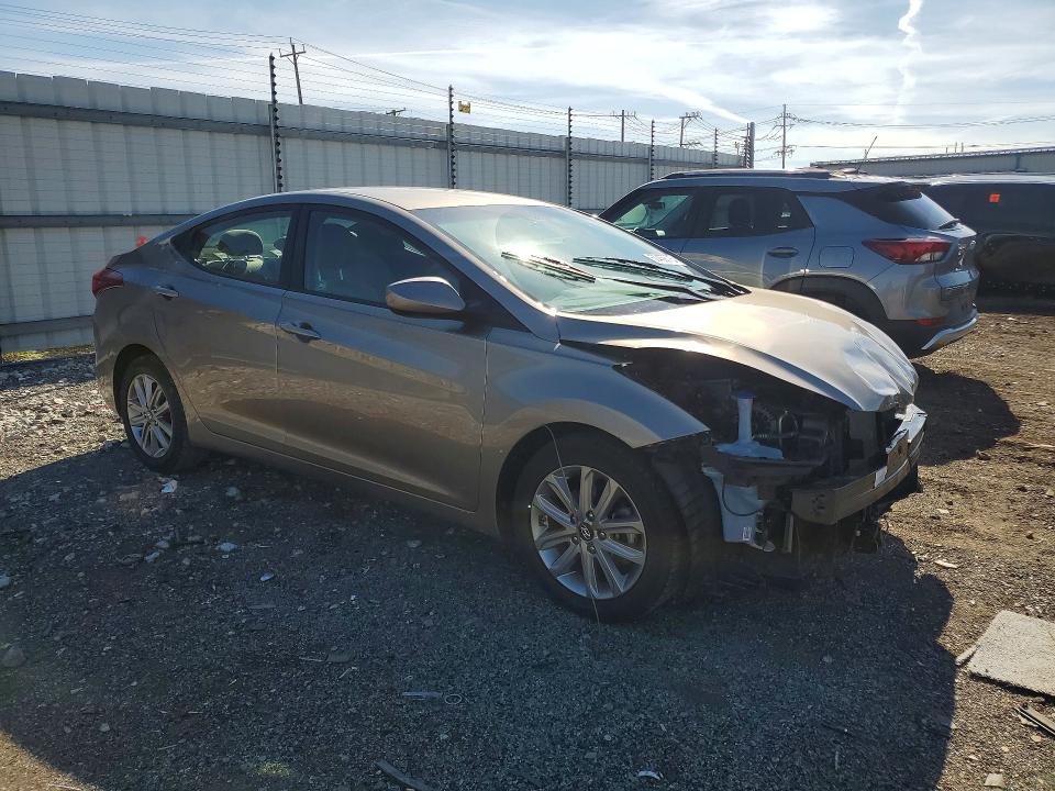 50469076 :رقم المزاد ، 5NPDH4AE1GH741301 vin ، 2016 Hyundai Elantra مزاد بيع