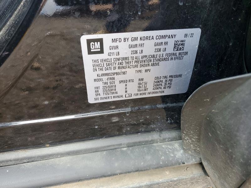 48291536 :رقم المزاد ، KL4MMBS29PB047987 vin ، 2023 Buick Encore Gx مزاد بيع