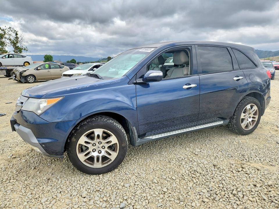 48196926 :رقم المزاد ، 2HNYD28639H533569 vin ، 2009 Acura Mdx مزاد بيع