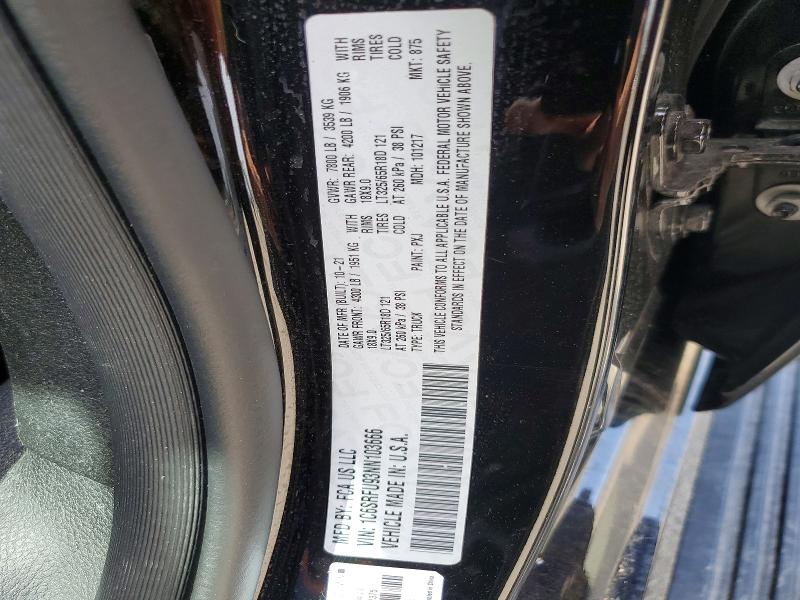 Продажа на аукционе авто 2022 Ram 1500, vin: 1C6SRFU93NN103666, номер лота: 49935786