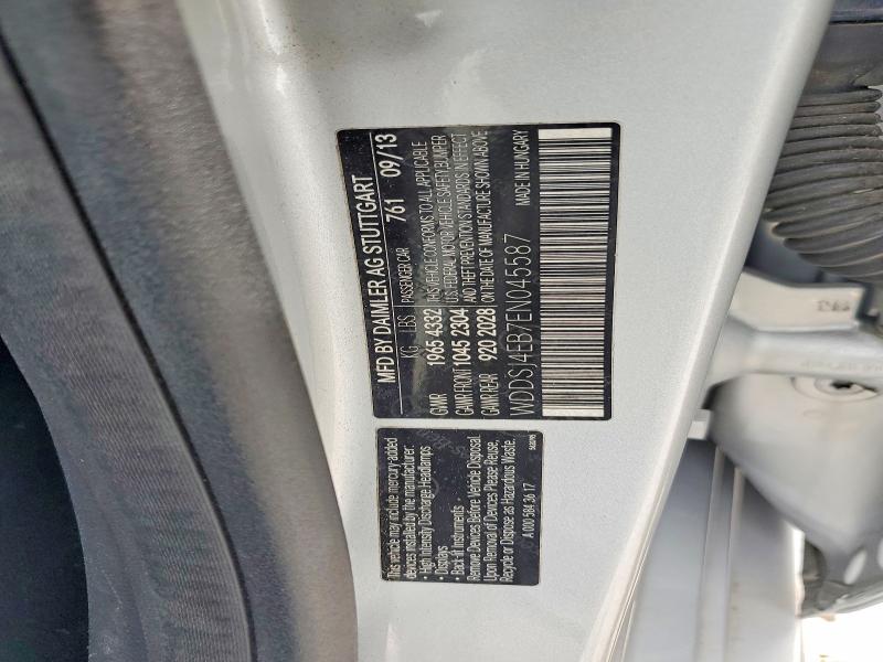 50369336 :رقم المزاد ، WDDSJ4EB7EN045587 vin ، 2014 Mercedes-benz Cla مزاد بيع