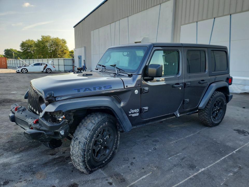 2020 Jeep Wrangler Unlimited მანქანა იყიდება აუქციონზე, vin: 1C4HJXDN5LW195724, აუქციონის ნომერი: 50493586